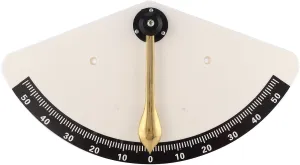 Wene Yachts Clinometer, Clinometer Offroad Marine Instrument Bubble Inclinometer Sailing Gear Ship Inclinometer for Yachts Fishing Boats, Ships, RVs