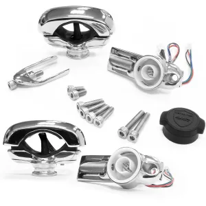 wet sounds TC3 Swivel Clamps for REV and ICON Series Speakers (Pair)