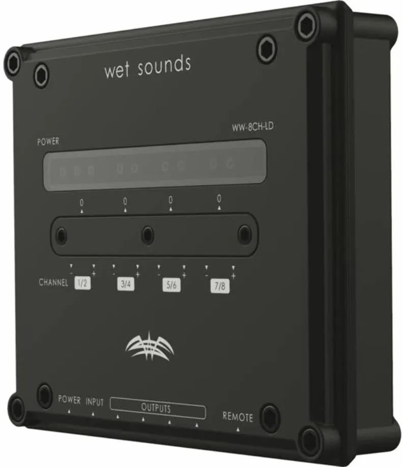 Wet Sounds WW-8CH-LD 8 Channel Line Driver and Controller