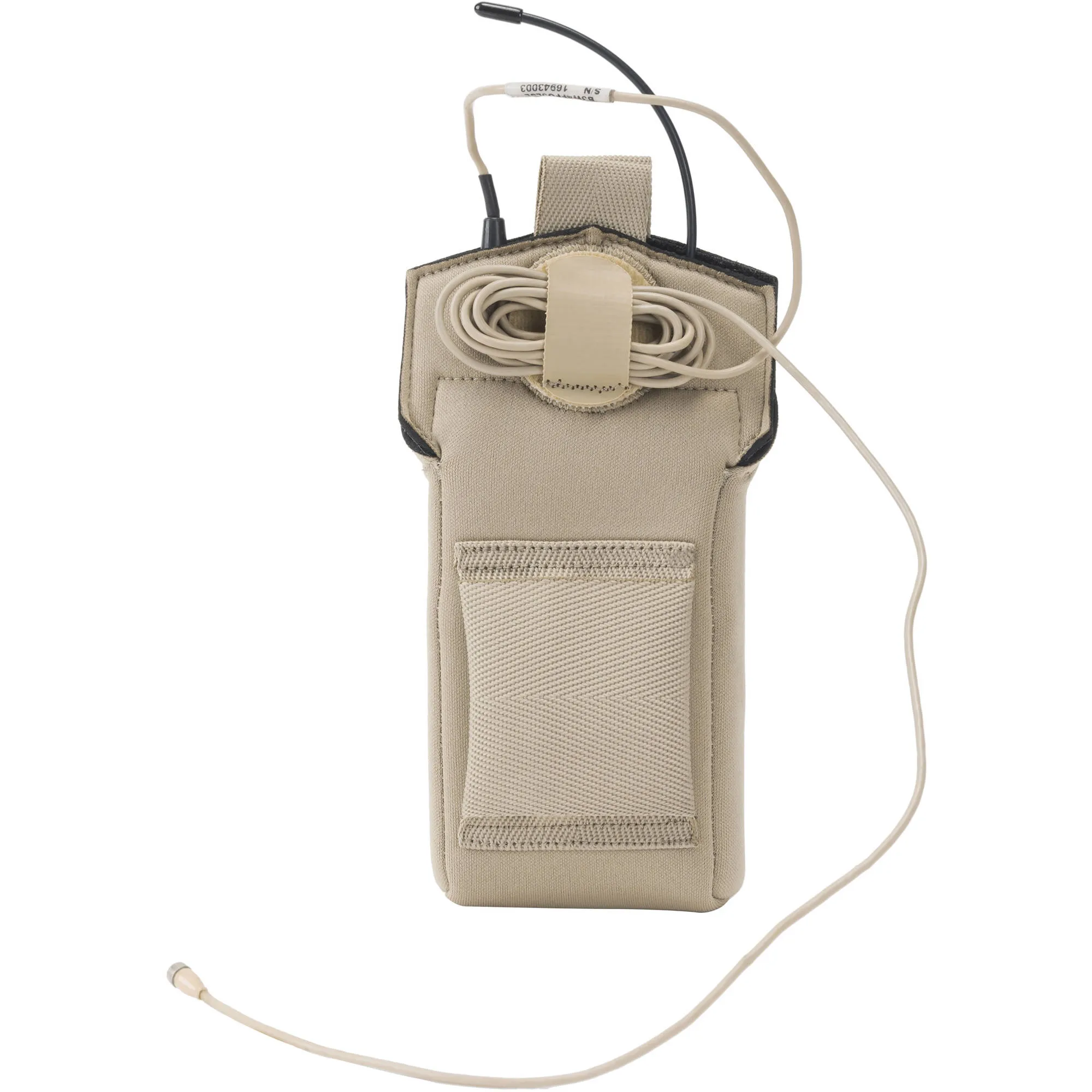 Wireless Mic Belts Belt Pac v2 for Shure SLX1 Transmitter (Tan)
