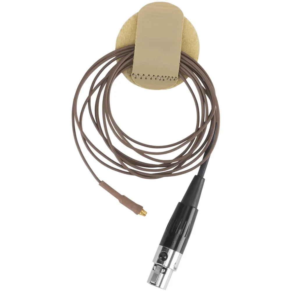 Wireless Mic Belts Cable Discs Cable Management Tabs (Tan, Set of 20)