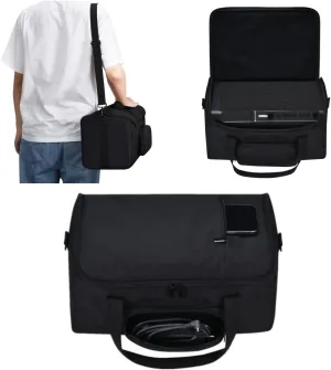 Wireless speaker Storage bag suitable for Ultimate Ears Hyperboom Shoulder bag Wrist bag Side pocket for storing Power cord Phone Keys and other items Outdoor Entertainment Street Performance Portable