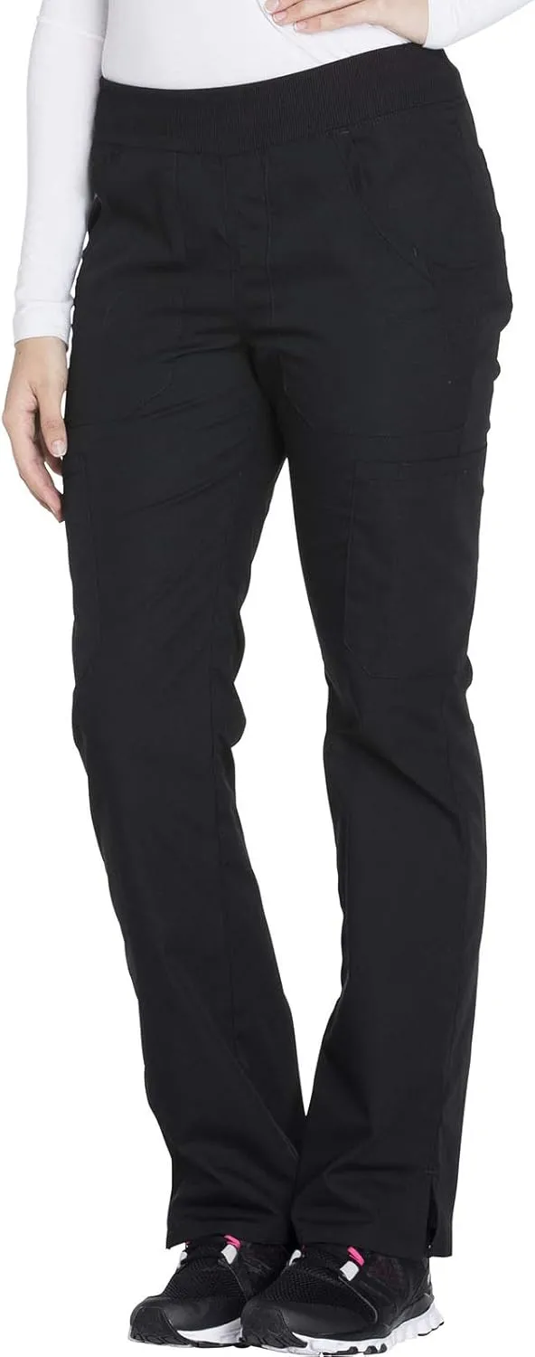Workwear Originals Women Scrubs Pant Mid Rise Straight Leg Pull-on Cargo WW210