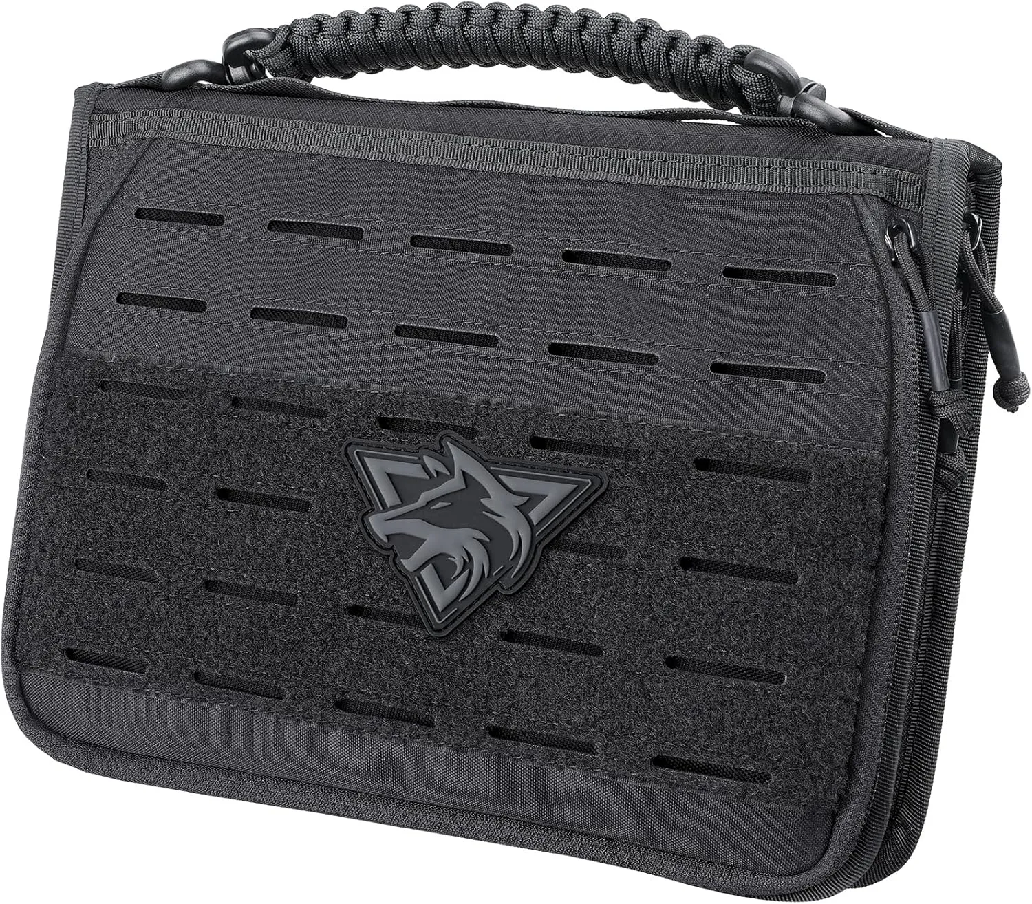 WYNEX Tactical Molle Admin Pouch, 11” Tablet Sleeve Carrying Bag, Molle Utility Tool Pouch, Electronic Organizer Pouch with EDC Pockets for Cables, iPad, Flashlight, EDC Gear