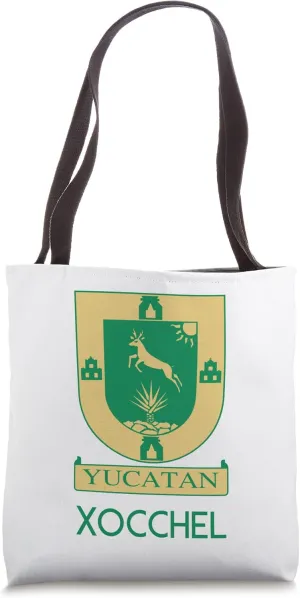 Xocchel Yucatan Estado De Mexico Escudo Eagle Aguila Tote Bag