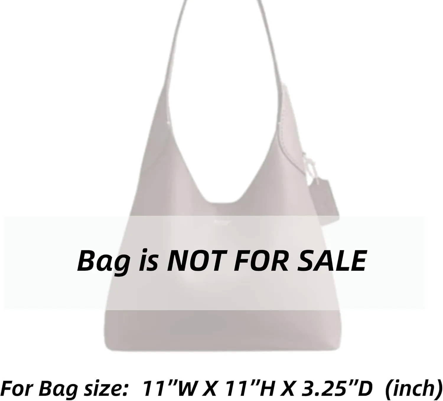 Xoppia Bag Organizer compatible with Coach Brooklyn Shoulder Bag 28. (Black, Style A: Exposure)