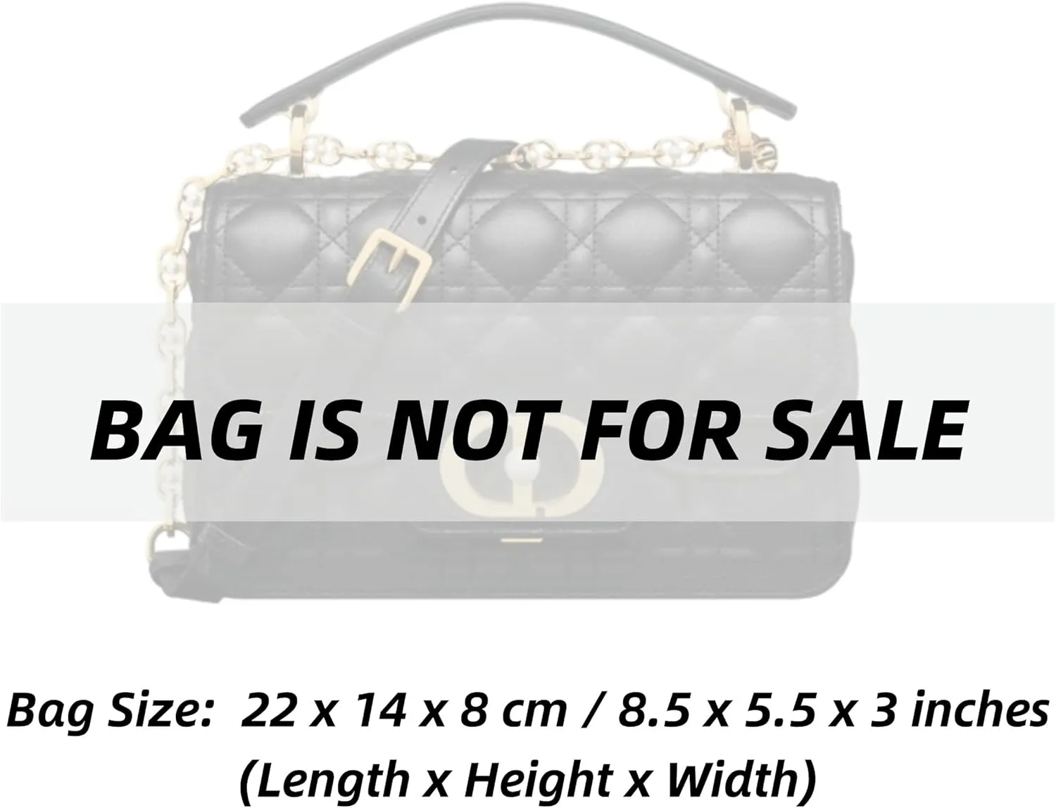 Xoppia Bag Organizer compatible with Dior Small Jolie Top Handle Bag. Felt Insert Liner for Women Handbag. (Beige, Style A: Exposure)