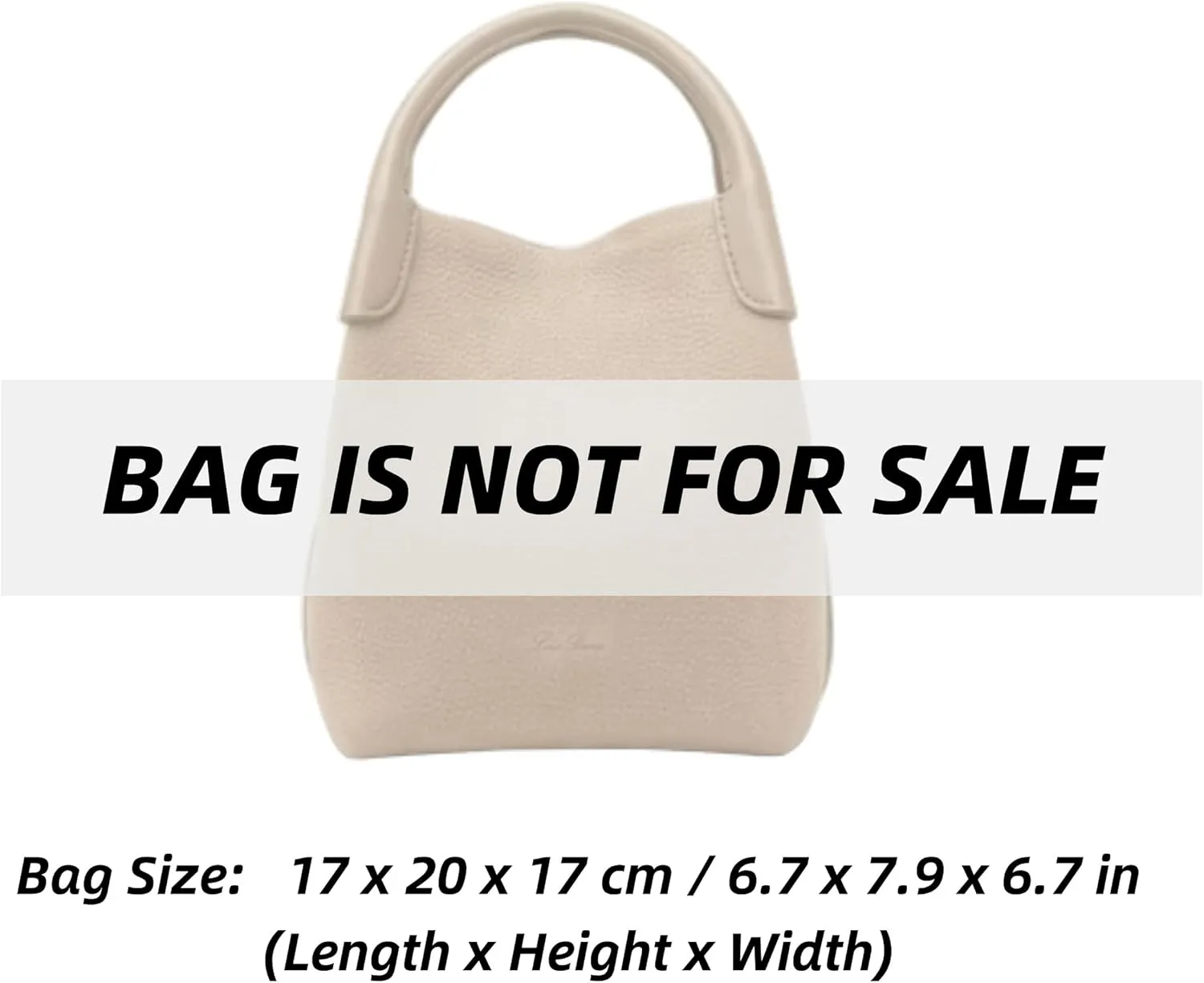 Xoppia Bag Organizer compatible with Loro Piana Small Bale Bag. Felt Insert Liner for Women Handbag. (Black, Style A)