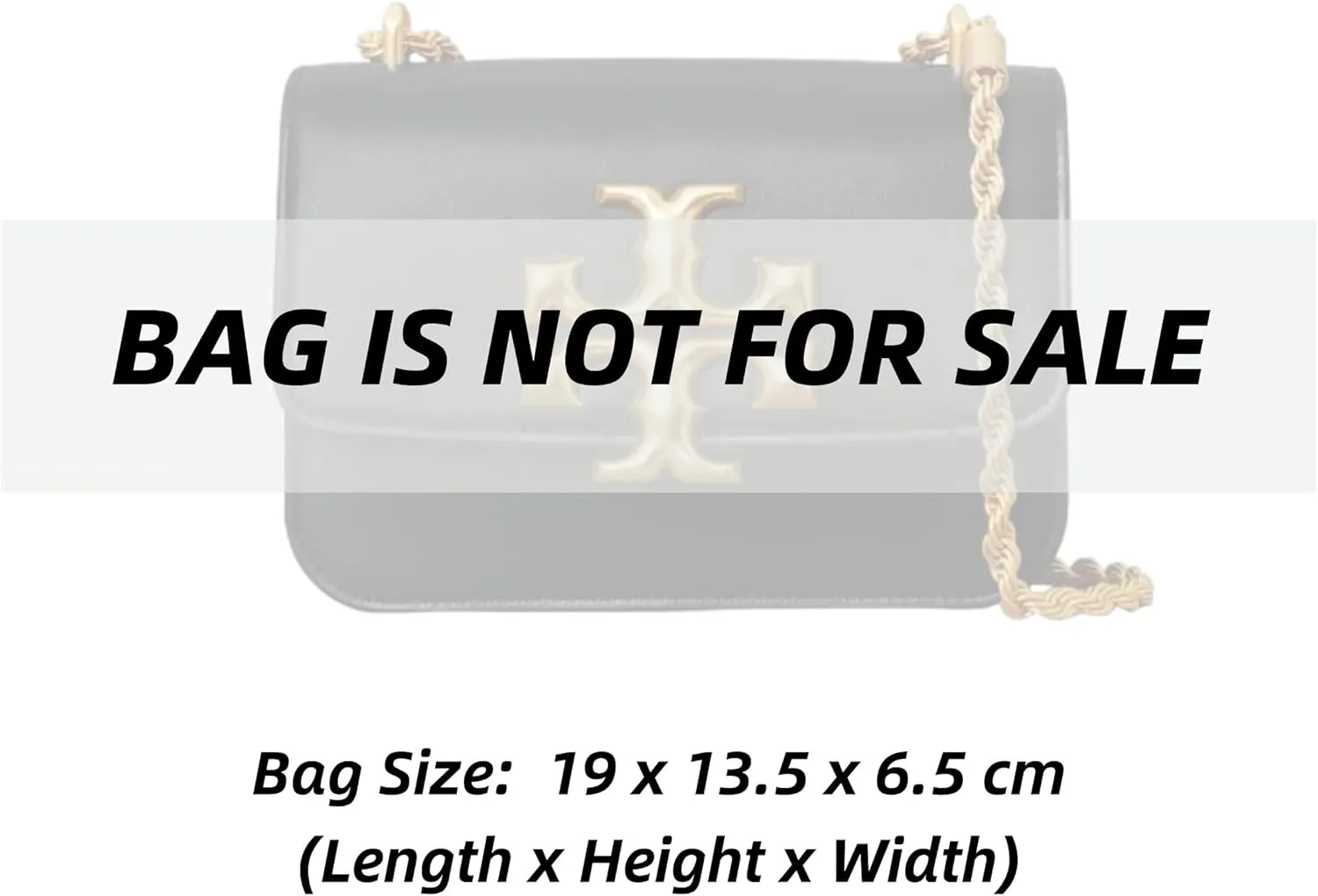 Xoppia Bag Organizer compatible with Tory Burch Small Eleanor Bag. Felt Insert Liner for Women Handbag. (Brown, Style A: Exposure)
