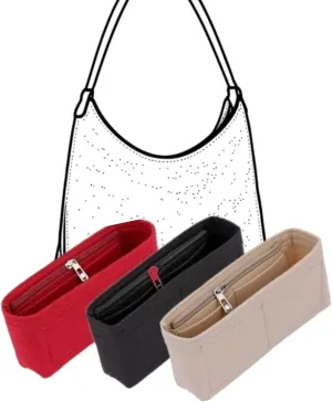 Xoppia Bag Organizer for Bohme Hobo Bag (Style B, Beige)