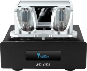 YAQIN SD-CD3 Tube Buffer Sound Processor Premium CD, VCD, DVD Tube Processor for Sound Upgrade and Improve Enhancing Home Stereo System Components with High-Resolution Audio Performance