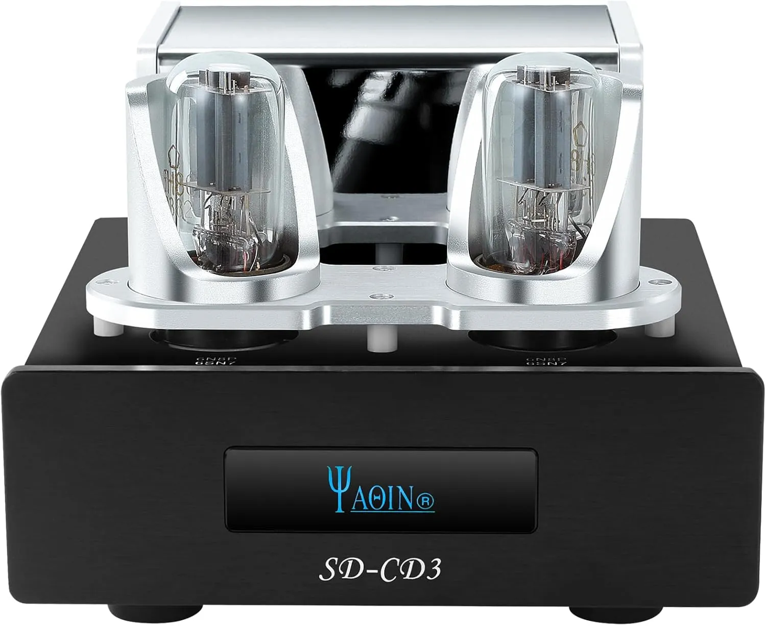 YAQIN SD-CD3 Tube Buffer Sound Processor Premium CD, VCD, DVD Tube Processor for Sound Upgrade and Improve Enhancing Home Stereo System Components with High-Resolution Audio Performance