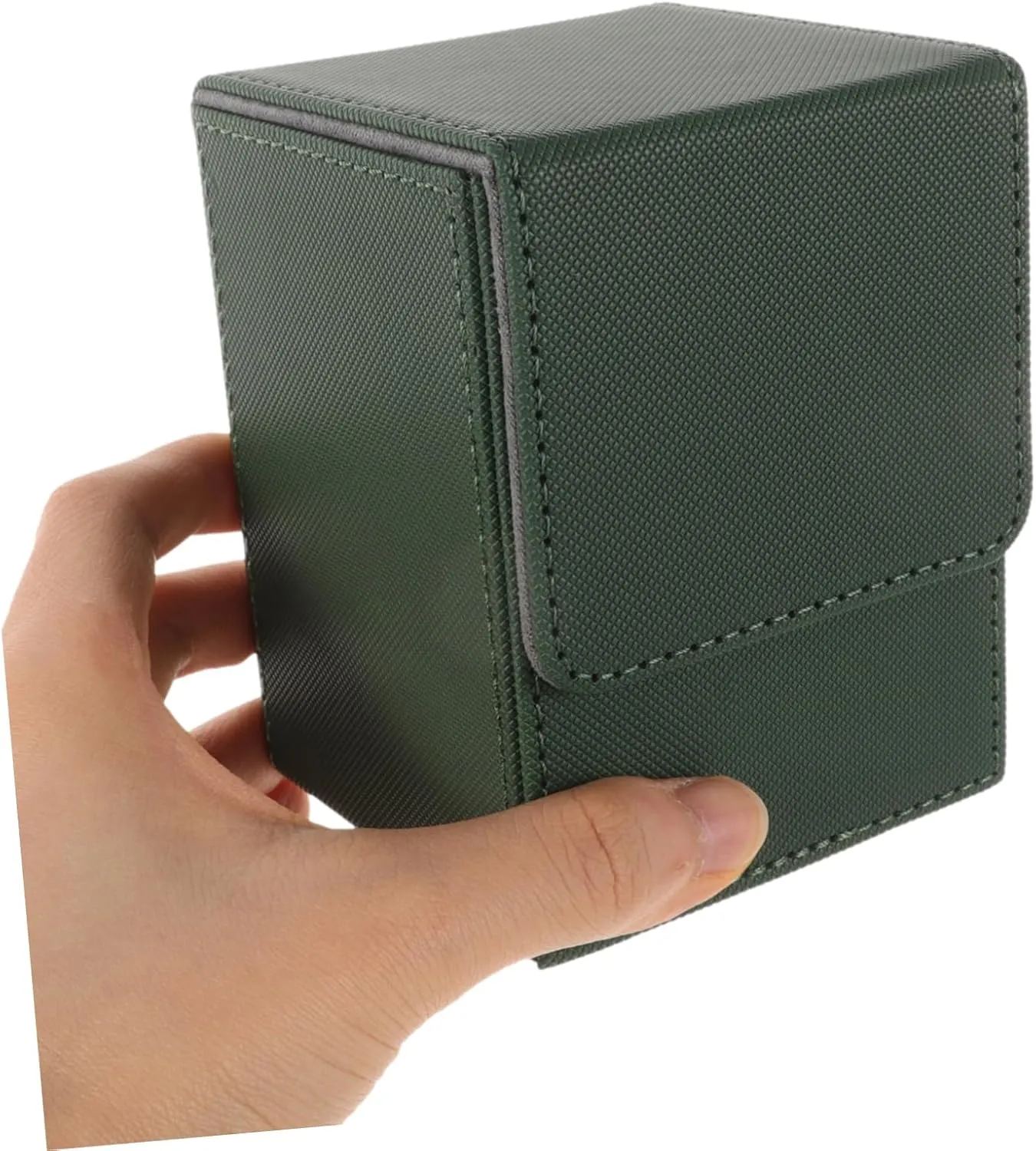 Yardwe 2pcs Games Cards Pu Case Compact Storage Box for Trading Cards More Magnetic Insert Organizer for Home Friends Safe Design