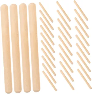 YARNOW Early Learning Musical Toys Pcs Wooden Rhythm Sticks Safe Enhance Boys and Music Literacy