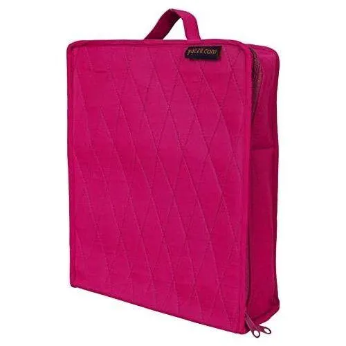 Yazzii Craft Box with Fabric Top - Portable Organizer