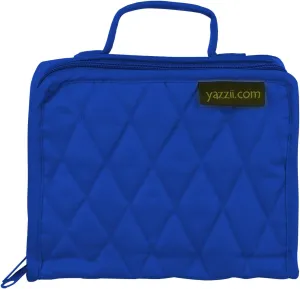Yazzii Crafters Mini Organizer Tote Bag - Portable Storage Organizer for Crafts, Cosmetics,& Jewelry Royal Blue