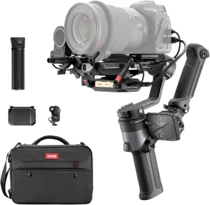 ZHIYUN WEEBILL 2 Pro, 3-Axis Gimbal Stabilizer for DSLR and Mirrorless Camera for Nikon Sony Panasonic Canon Fuji Blackmagic 6K 4K, 2.88” Full-Color Touchscreen, Vertical Shooting, Black