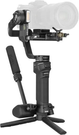 ZHIYUN Weebill 3S Gimbal Stabilizer with Wrist Rest Sling Grip for DSLR and Mirrorless Camera Canon/Nikon/Sony/Panasonic/Fujifilm,Fill Light,Native Vertical Shooting