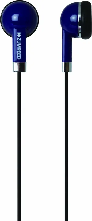 ZHP-019 Cosmo Classic Style Stereo Earphones, Blue