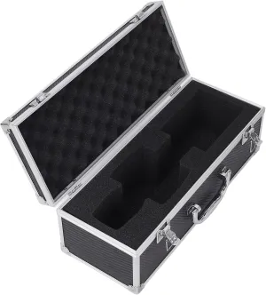 ZJchao Microphone Carrying Case IP67 Rain Proof Multifunctional Foam Lining Portable for Travel
